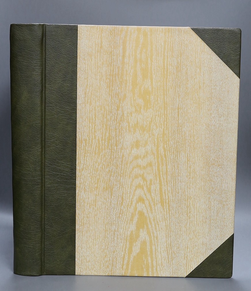 Black's General Atlas of the World. coloured (flags) frontis., many coloured maps (some d-page); newly rebound unlettered green half morocco and paper boards